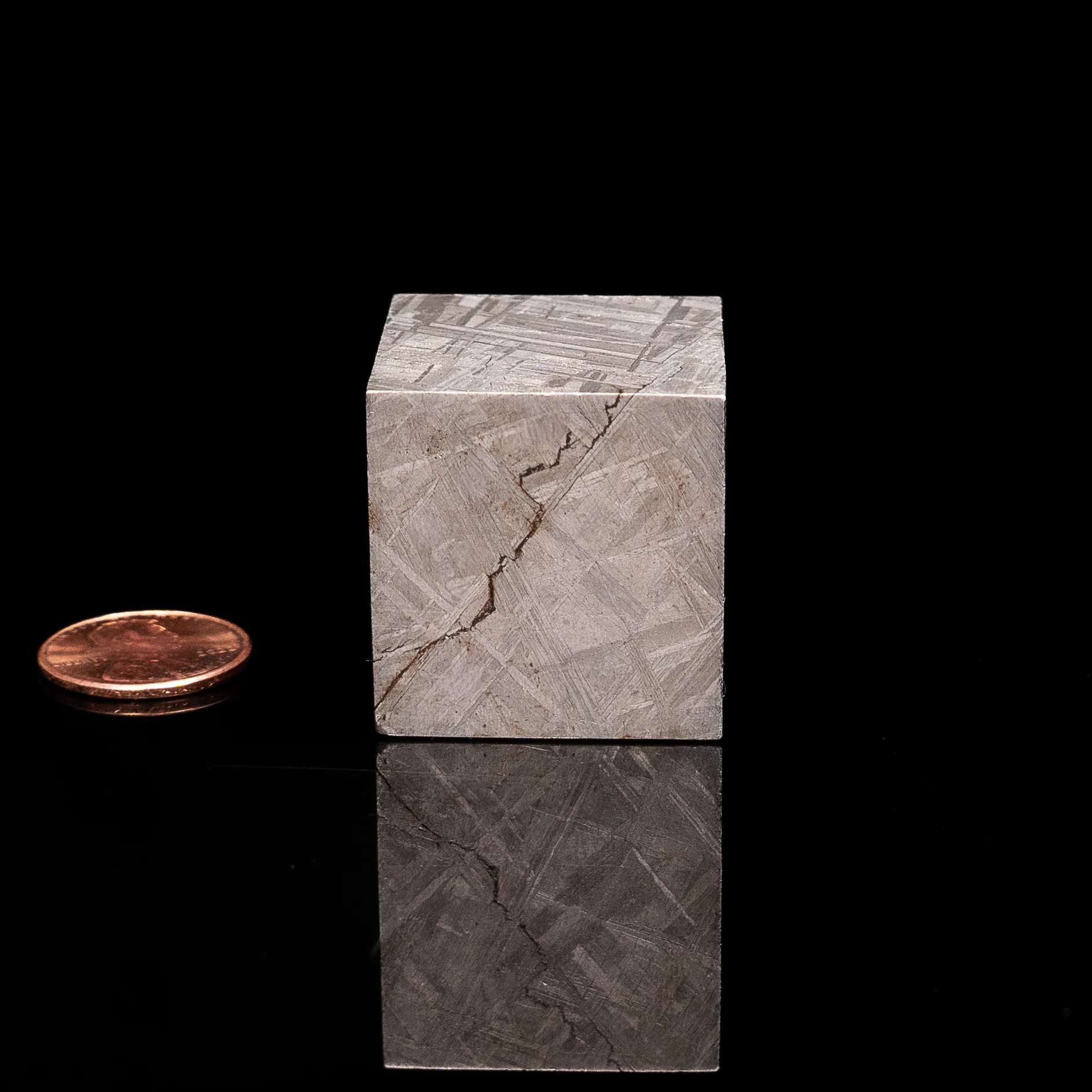 Muonionalusta Meteorite Cube 210gr - Image 5